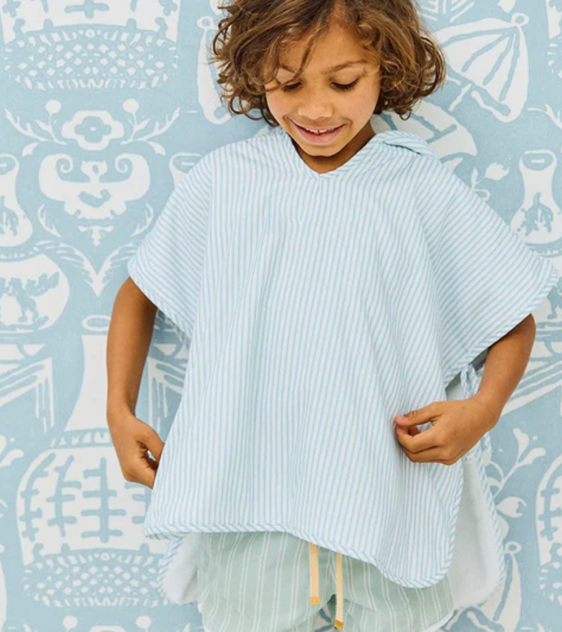 Percale Kids Poncho