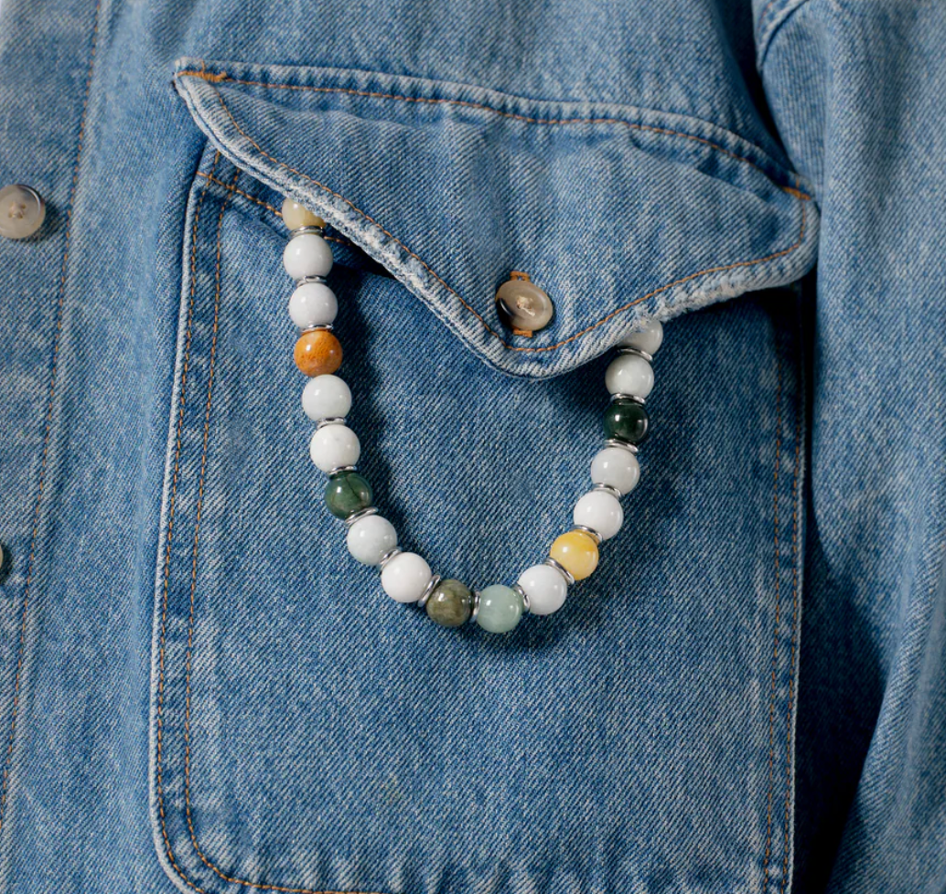 12mm Gemstone Wristlet