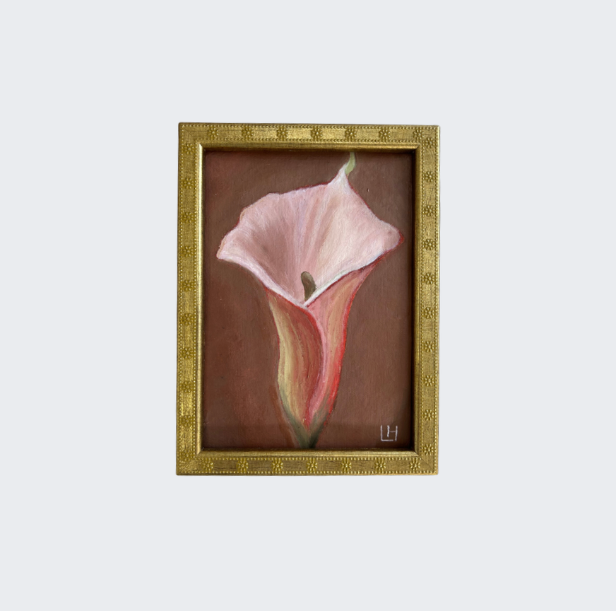 "Happy Calla" (framed)