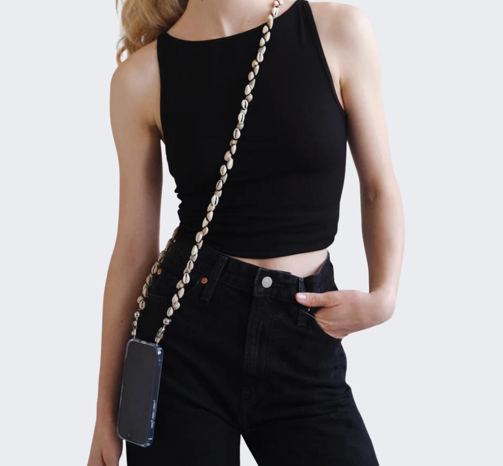 Linked Cowrie Crossbody