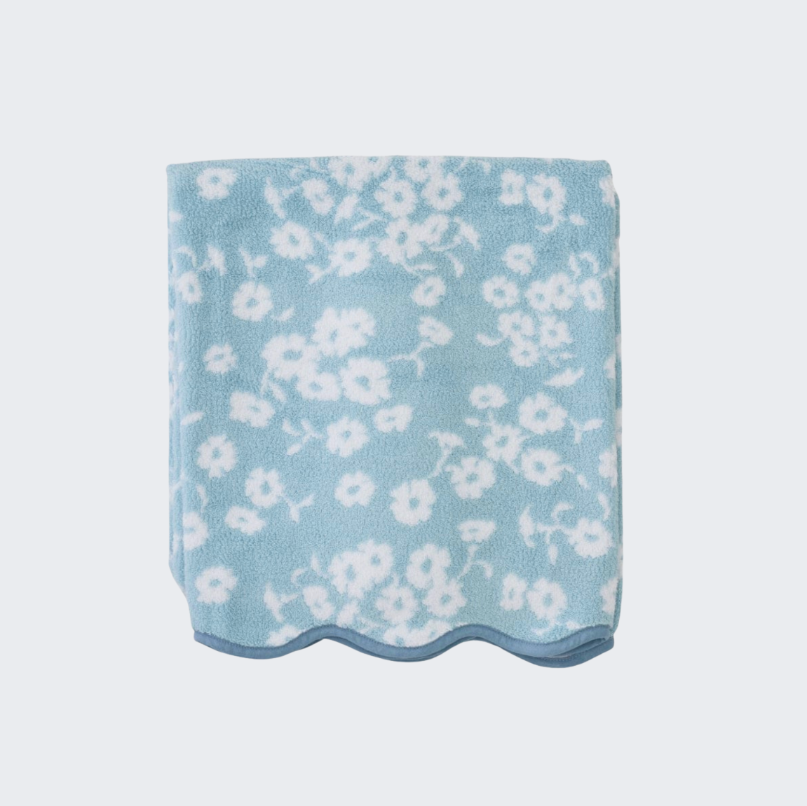Scallop Bath Towel - Sea Glass Margot
