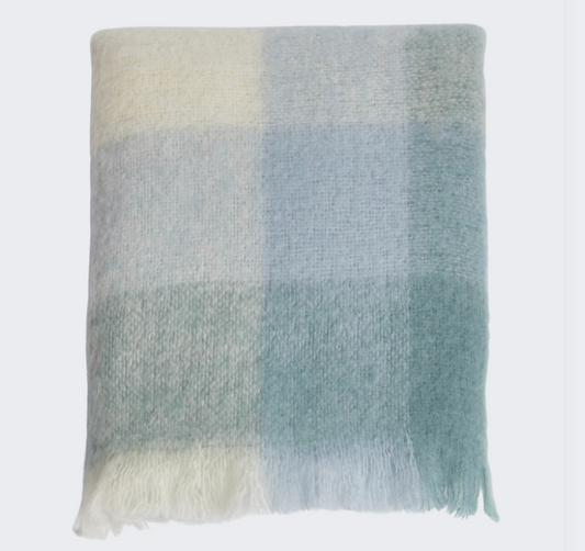 Clew Bay Mohair Throw