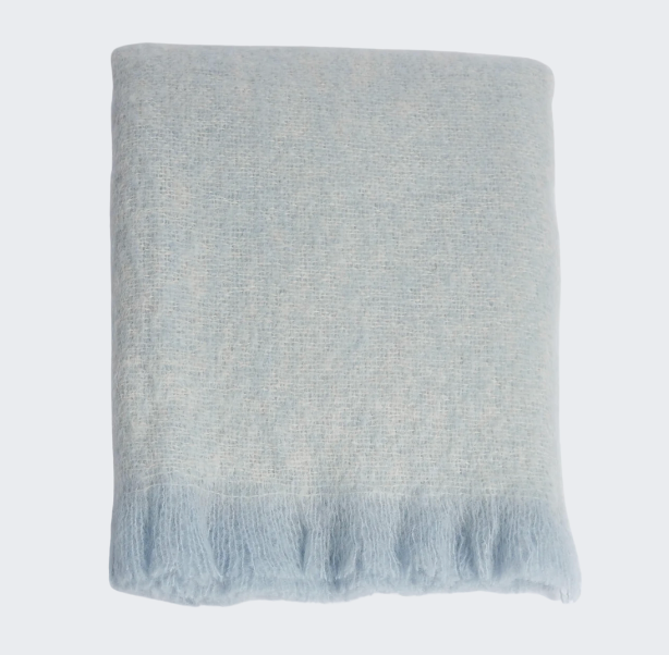 Inishglora Mohair Throw