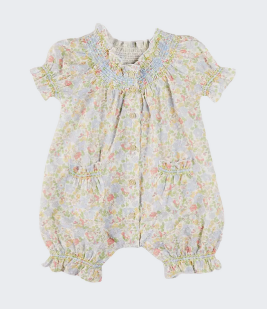 Clara Floral All-in-One Pyjamas