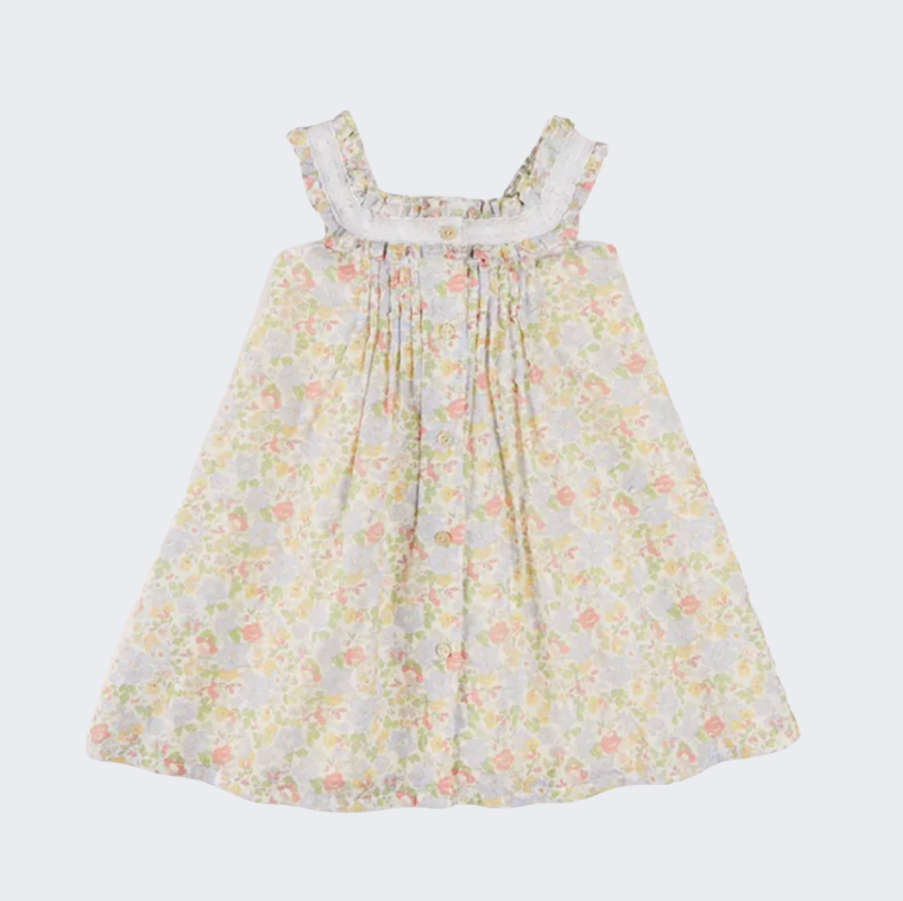 Clara Floral Frill Trim Nightgown