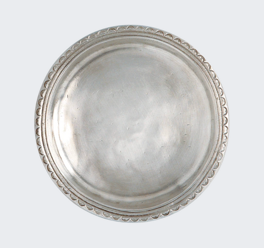 Scallop Rimmed Bottle Coaster