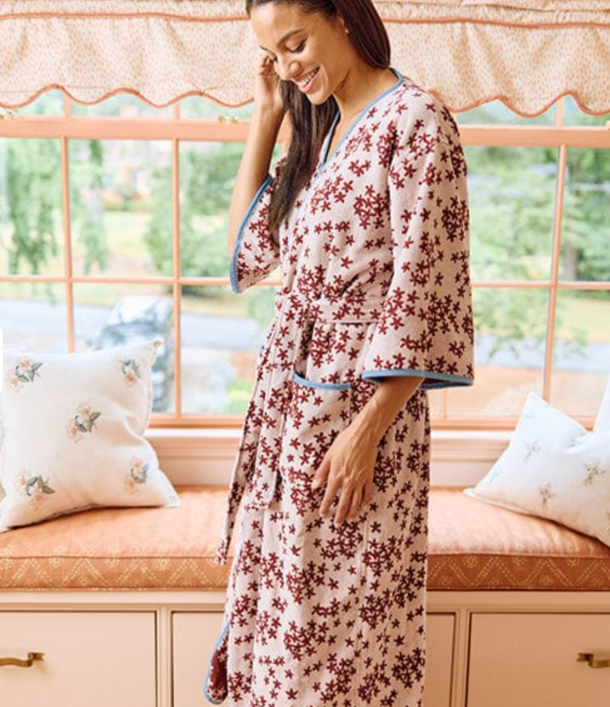 Women's Bell Sleeve Plush Robe