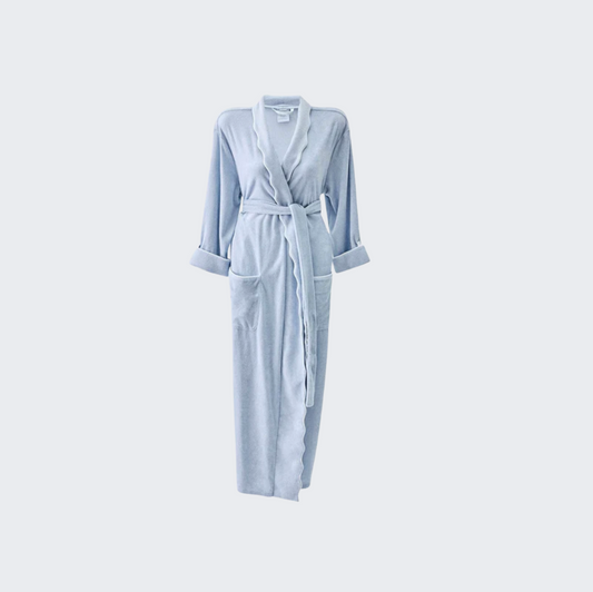 Women's Long Scallop Lightweight Robe