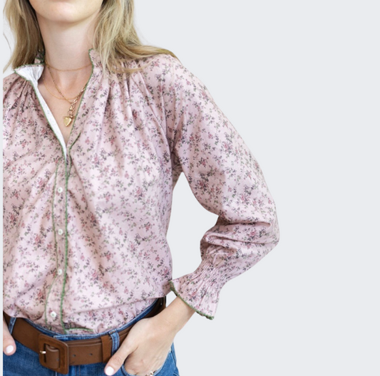 Harper Top - Overgrown Floral