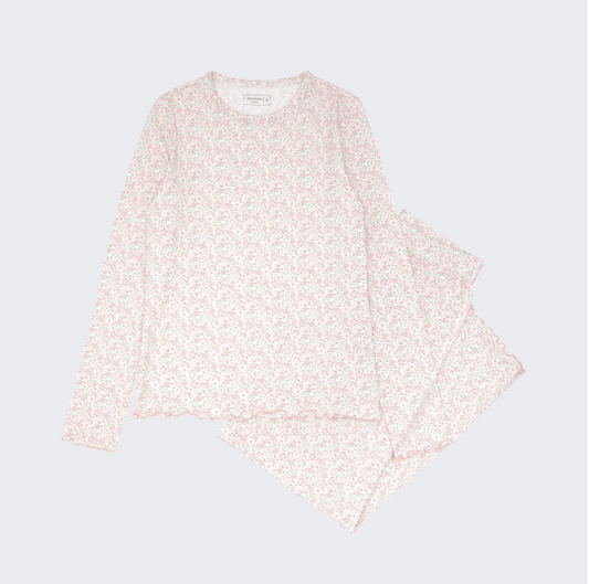 Women's Pima Antique Floral Pajamas Set