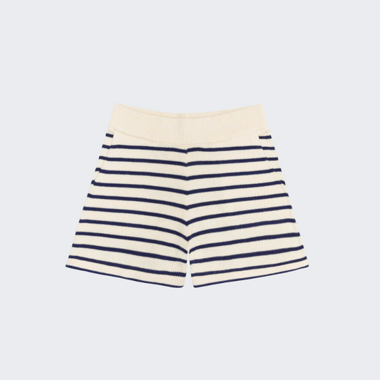 Women's Breton Stripe Knit Shorts