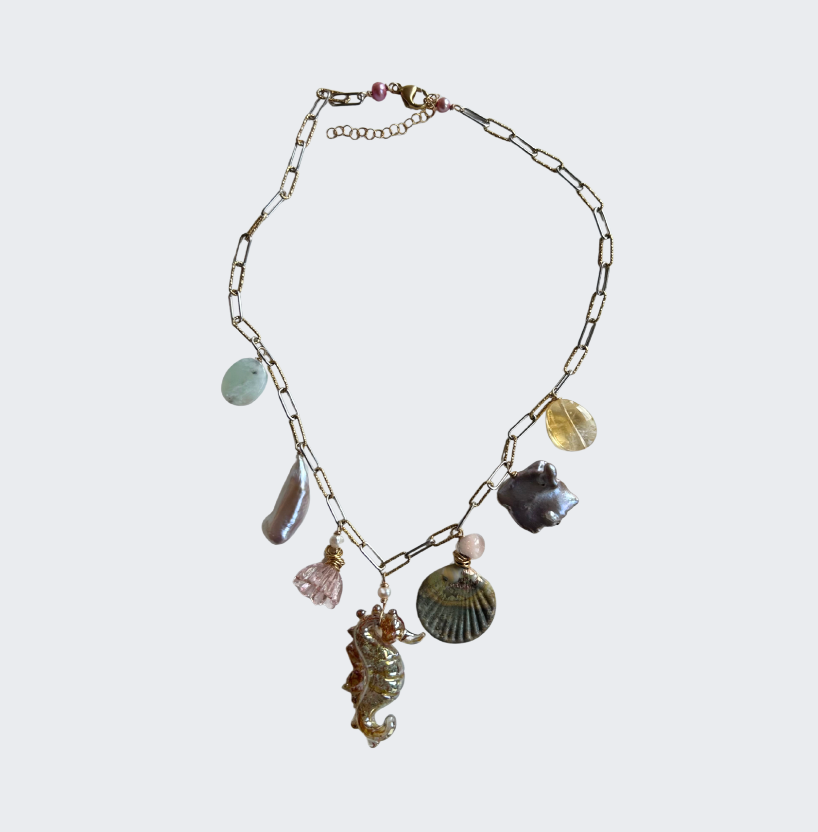Seahorse Charm Necklace
