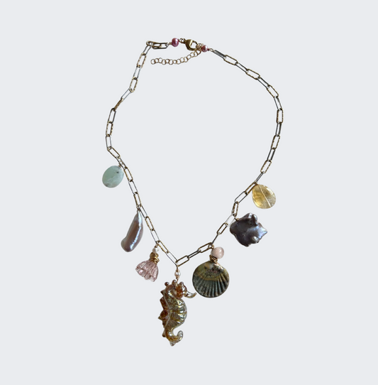 Seahorse Charm Necklace