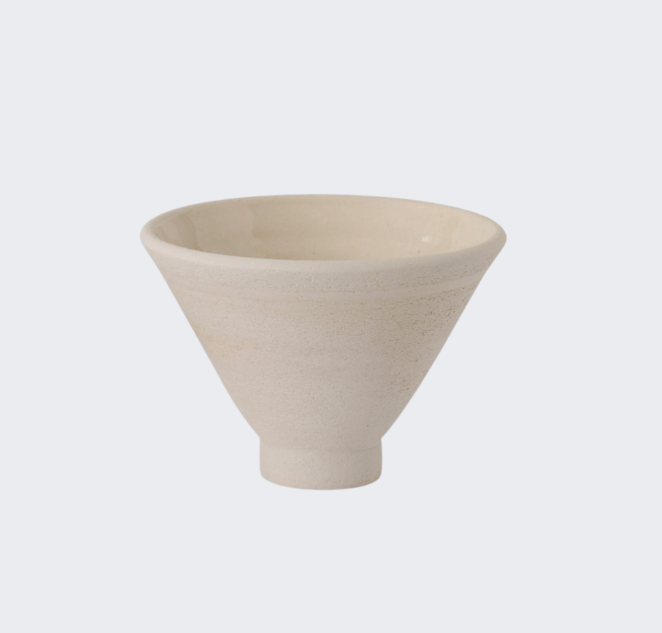 Medium Ceramic Pedestal Bowl