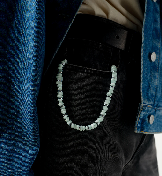 Linked Gemstone Wristlet