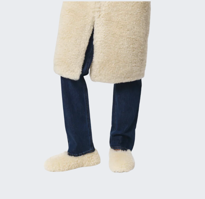 Magda Bouclette Flat Slipper