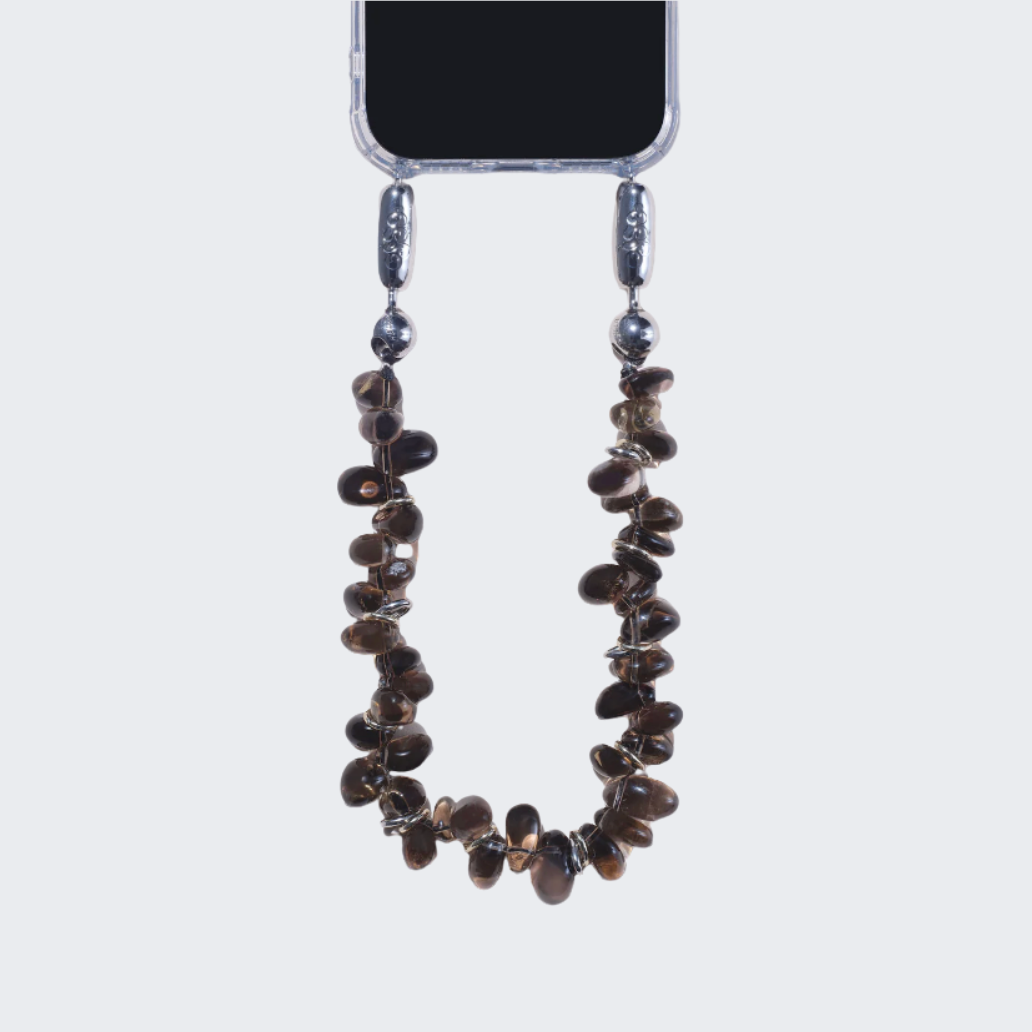 Smoky Quartz Wristlet