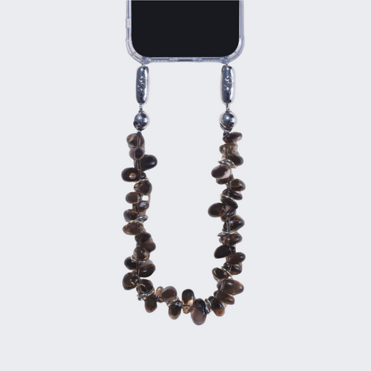 Smoky Quartz Wristlet