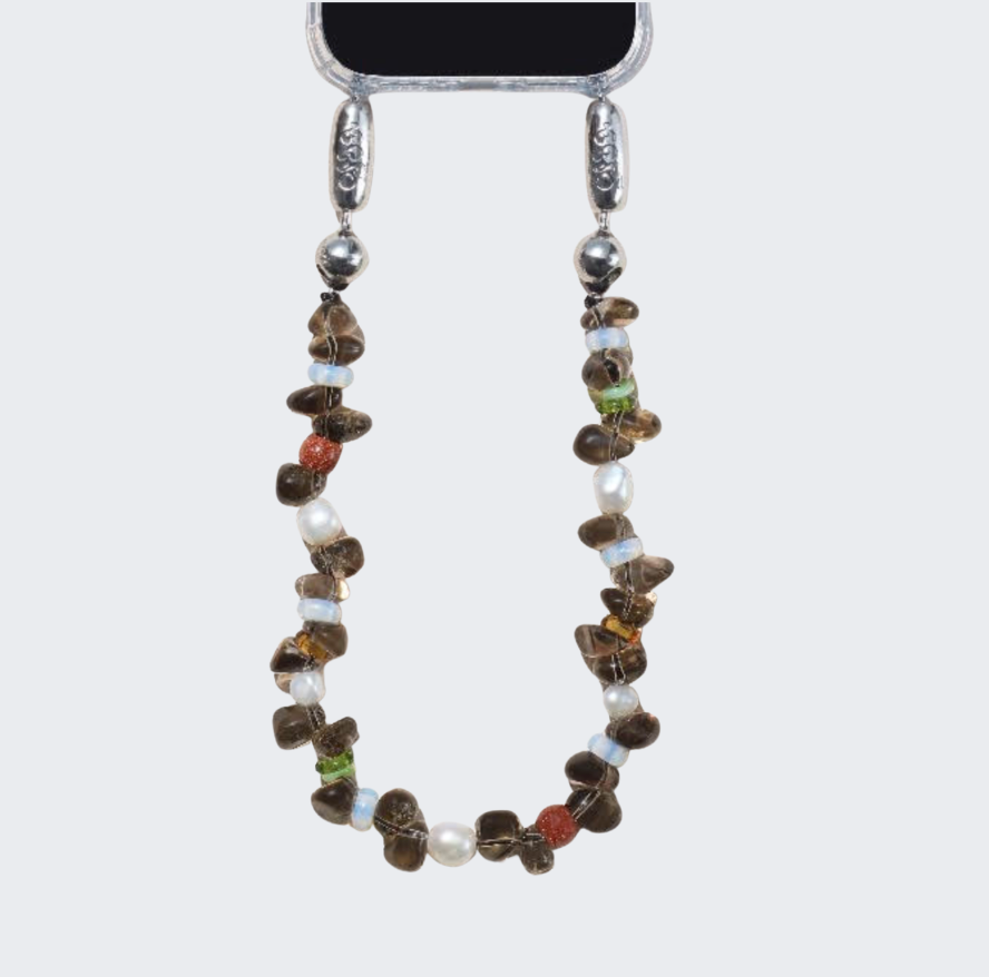 Stone and Pearl Dusk Wristlet
