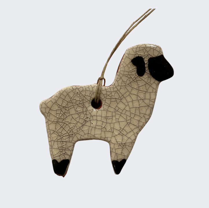 Handcrafted Lamb Ornament