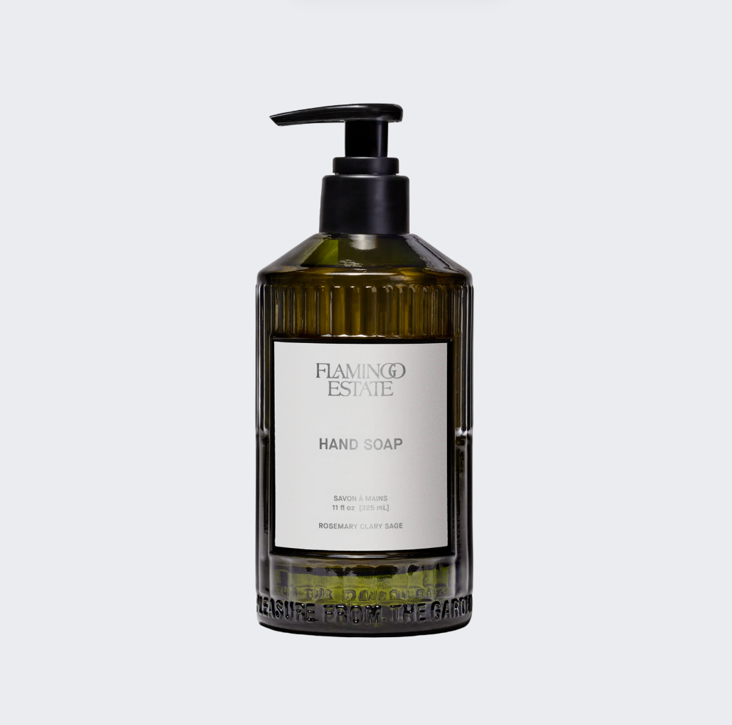 Rosemary Clary Sage Glass Hand Soap