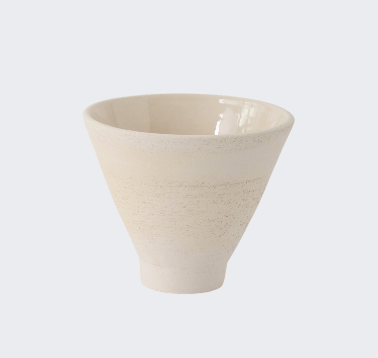 Small Ceramic Pedestal Bowl