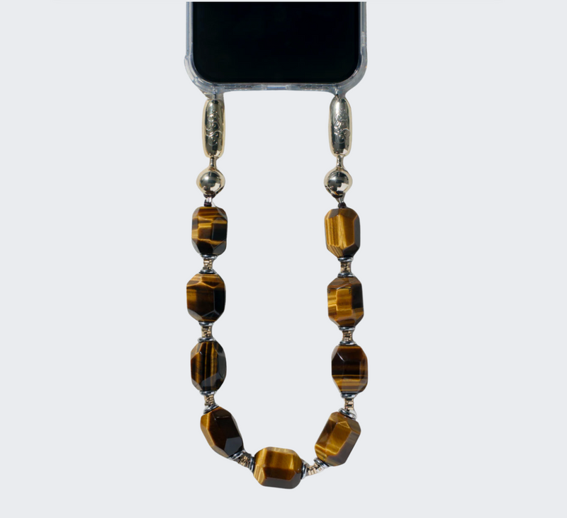 Electrum Gemstone Wristlet