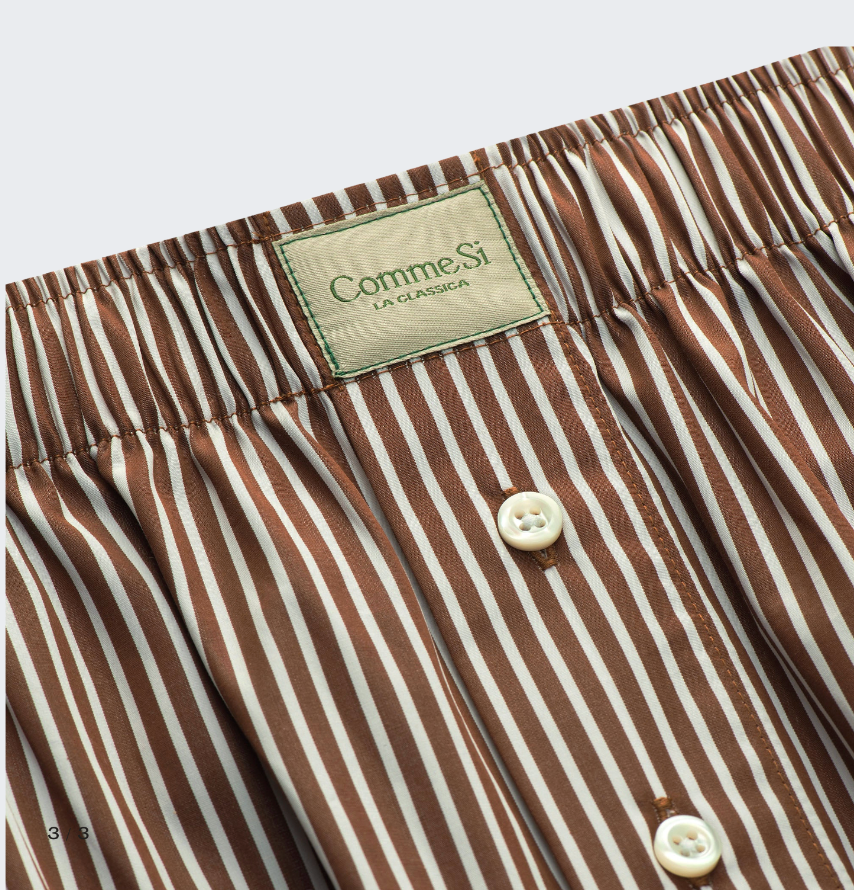 La Boxer Alta in Cortado Stripe