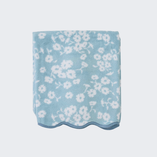 Scallop Bath Towel - Sea Glass Margot